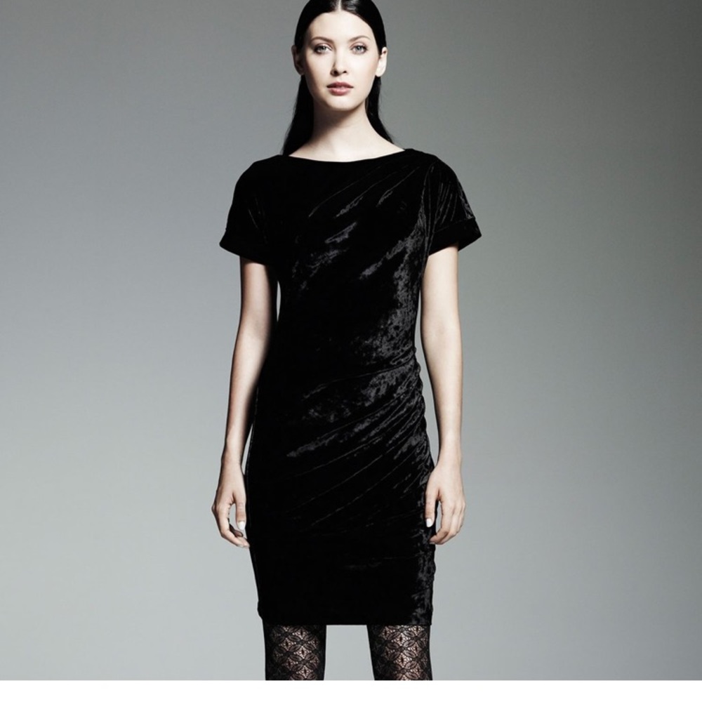 Crushed Velvet Dress